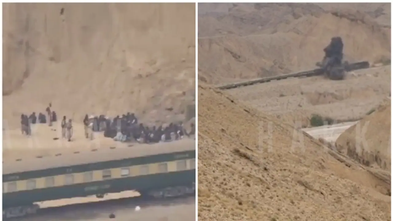 Baloch insurgents release FIRST video: How they blasted tracks, hijacked Jaffar Express in Pakistan (WATCH)