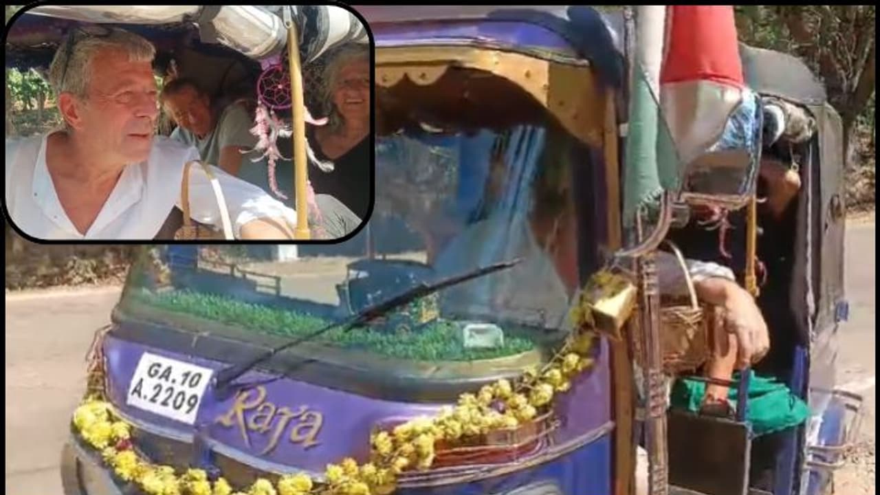 ಆಟೋದಲ್ಲಿ 7 ಸಾವಿರ ಕಿ.ಮೀ. ಸಂಚರಿಸಿ ಭಾರತದ ಸಂಸ್ಕೃತಿ ಮೆಚ್ಚಿಕೊಂಡ ಸ್ವಿಸ್ ಪ್ರವಾಸಿಗರು! ಆಟೋದಲ್ಲಿ 7 ಸಾವಿರ ಕಿ.ಮೀ. ಸಂಚರಿಸಿ ಭಾರತದ ಸಂಸ್ಕೃತಿ ಮೆಚ್ಚಿಕೊಂಡ ಸ್ವಿಸ್ ಪ್ರವಾಸಿಗರು!