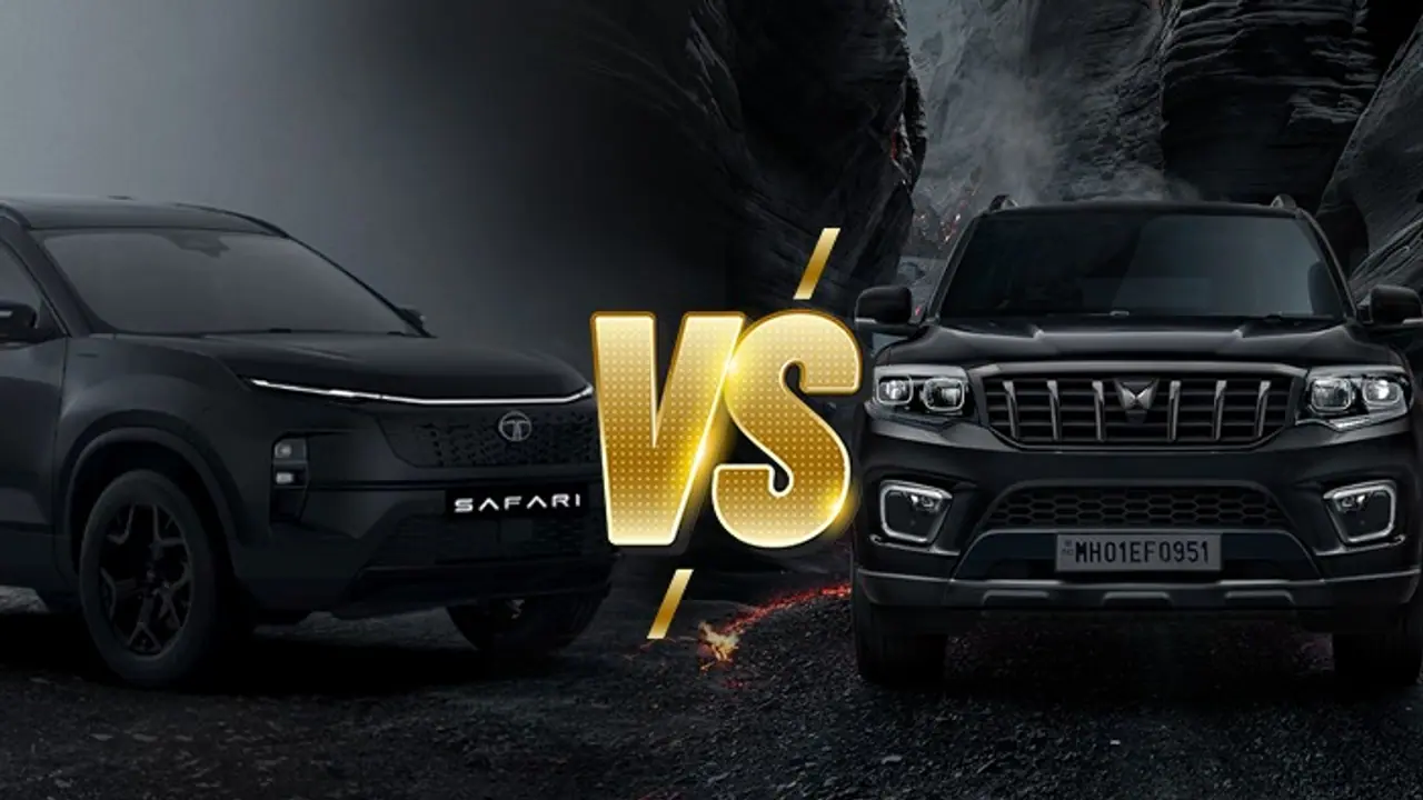 Tata Safari Stealth vs Mahindra Scorpio N Carbon: Which all black SUV wins?