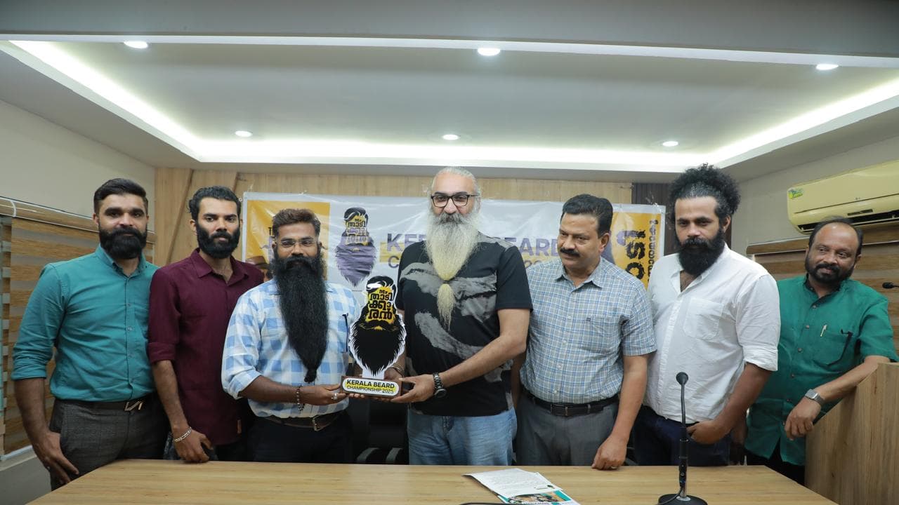 കേരള ബിയേർഡ് ചാമ്പ്യൻഷിപ്പിന്റെ ലോഗോ പ്രകാശനം നടന്നു കേരള ബിയേർഡ് ചാമ്പ്യൻഷിപ്പിന്റെ ലോഗോ പ്രകാശനം നടന്നു