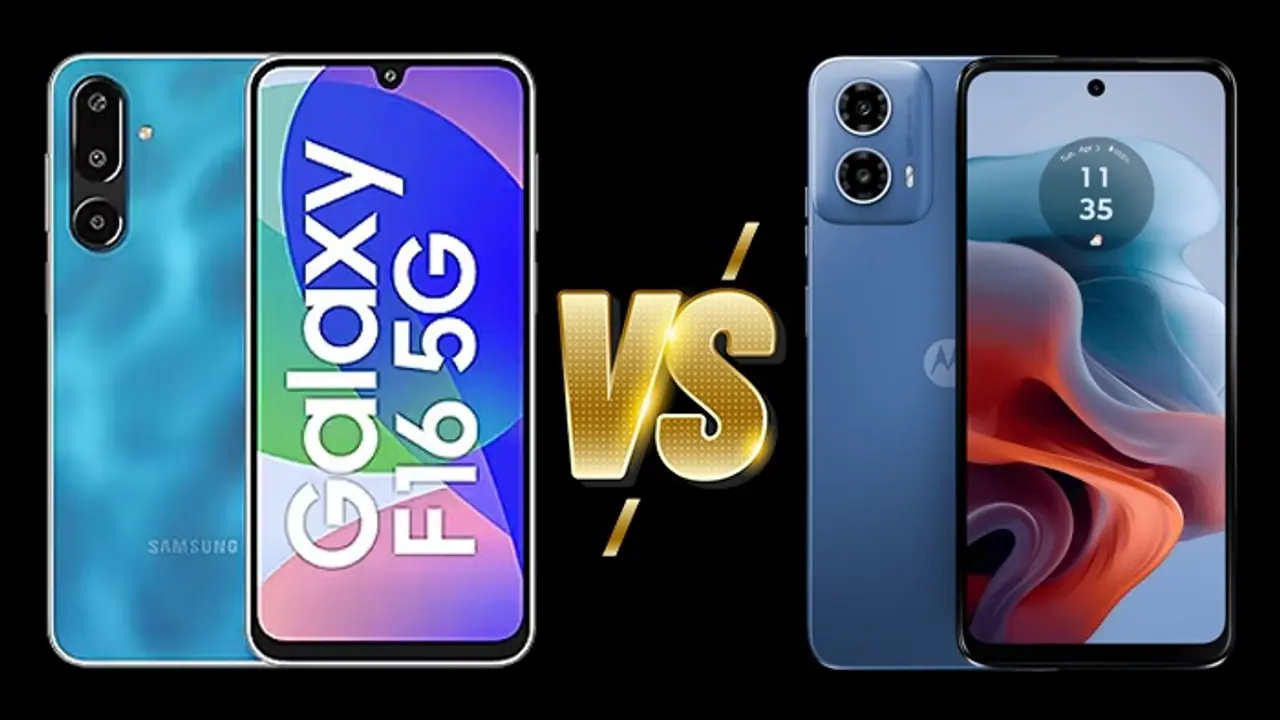 Samsung Galaxy F16 vs Motorola G34: Which 5G budget smartphone is superior?