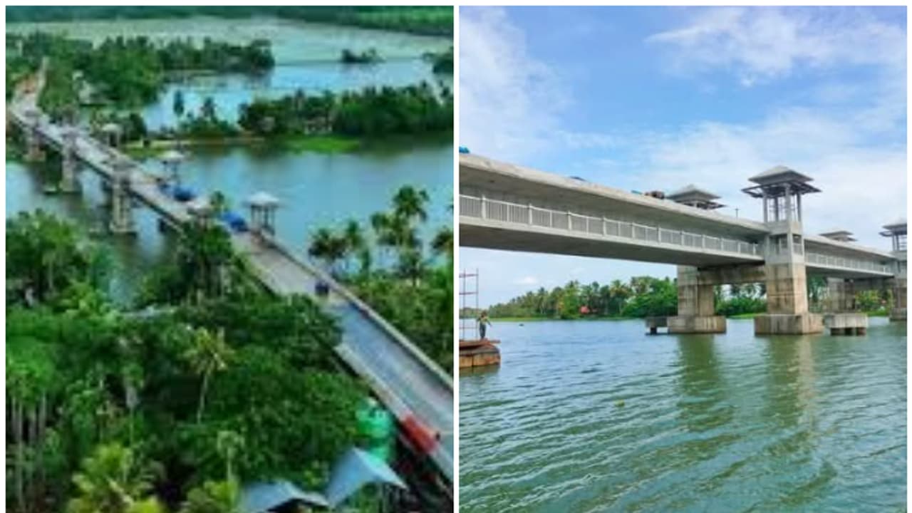 കേരളത്തിൽ വേറെ എവിടെ പോയാലും ഇങ്ങനെയൊരു പാലമില്ല! മുകളിൽ റോഡ്, താഴെക്കൂടെ നടക്കാം; പടഹാരം പാലമൊരുങ്ങി
