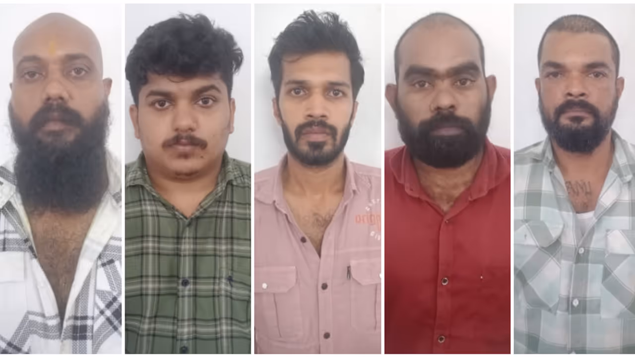 പകൽ കണ്ടെത്തി പ്ലാൻ ചെയ്യും, രാത്രി നടപ്പാക്കും, എല്ലാം ചെയ്തത് 5 പേരും ഒന്നിച്ച്; വാഹന മോഷണ സംഘം പിടിയിൽ