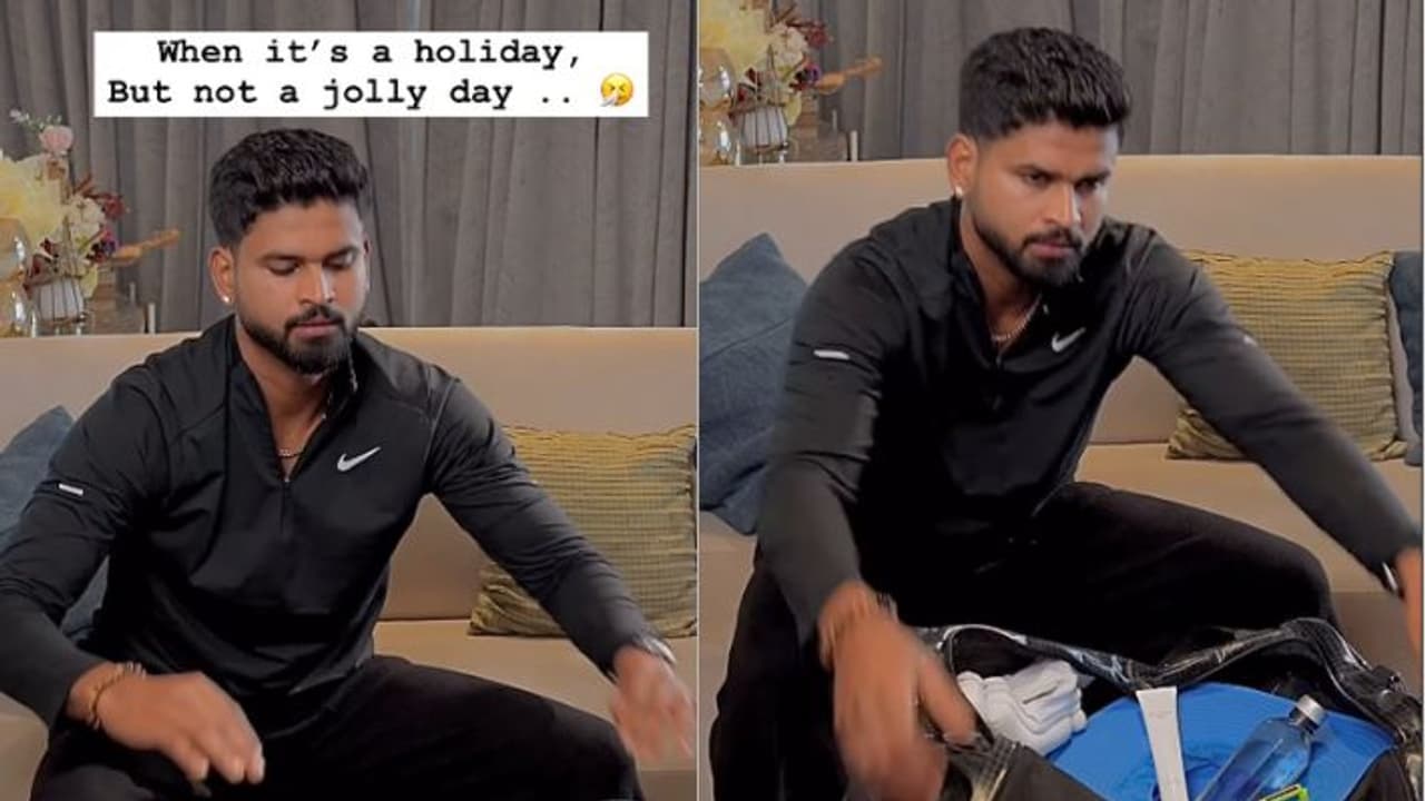 Was Shreyas Iyer denied playing Holi? Punjab Kings skipper's instagram video sparks buzz (WATCH) Was Shreyas Iyer denied playing Holi? Punjab Kings skipper's instagram video sparks buzz (WATCH)