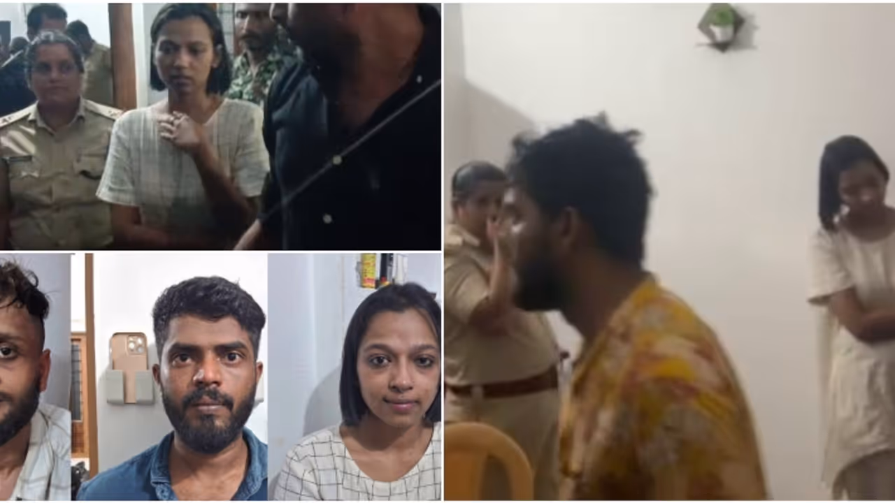രഹസ്യ വിവരത്തെ തുടര്ന്ന് വാടക ക്വാട്ടേഴ്സില് പരിശോധന; യുവതി അടക്കം മൂന്ന് പേര് എംഡിഎംഎയുമായി പിടിയില് രഹസ്യ വിവരത്തെ തുടര്ന്ന് വാടക ക്വാട്ടേഴ്സില് പരിശോധന; യുവതി അടക്കം മൂന്ന് പേര് എംഡിഎംഎയുമായി പിടിയില്