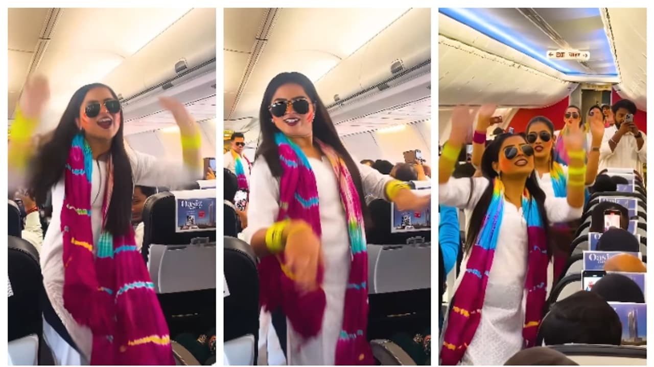 നിറങ്ങളില് നിറഞ്ഞാടി സ്പൈസ് ജെറ്റ് ക്യാബിന് ക്രൂ അംഗങ്ങളുടെ നൃത്തം; വീഡിയോ വൈറൽ നിറങ്ങളില് നിറഞ്ഞാടി സ്പൈസ് ജെറ്റ് ക്യാബിന് ക്രൂ അംഗങ്ങളുടെ നൃത്തം; വീഡിയോ വൈറൽ