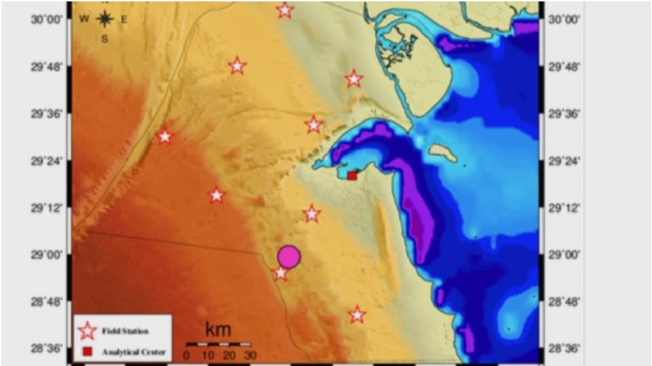 കുവൈത്തിൽ നേരിയ ഭൂചലനം രേഖപ്പെടുത്തി