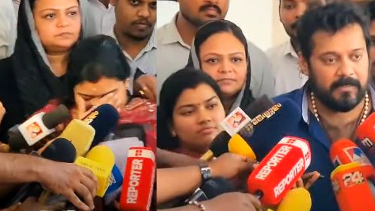 എലിസബത്തിനും 'ചെകുത്താനു'മെതിരെ പൊലീസില് പരാതിയുമായി ബാല; മാധ്യമങ്ങള്ക്കുമുന്നില് കരച്ചിലടക്കി കോകില എലിസബത്തിനും 'ചെകുത്താനു'മെതിരെ പൊലീസില് പരാതിയുമായി ബാല; മാധ്യമങ്ങള്ക്കുമുന്നില് കരച്ചിലടക്കി കോകില