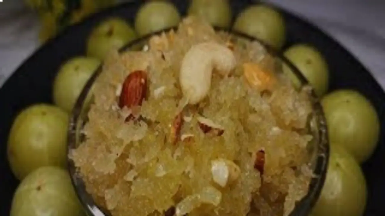 punjabi style amla halwa punjabi style amla halwa