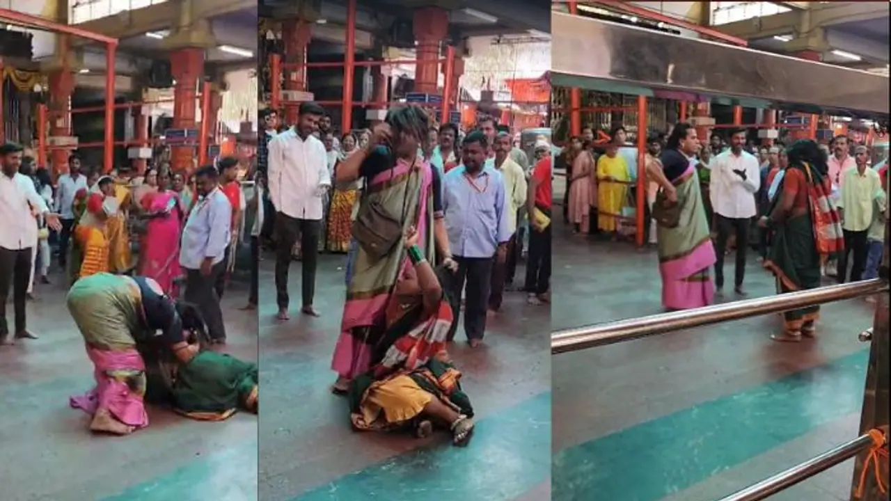 ಕಲಬುರಗಿಯಲ್ಲಿ ಮಂಗಳಮುಖಿಯರ ಜಡೆ ಜಗಳ: ವಿಡಿಯೋ ವೈರಲ್!