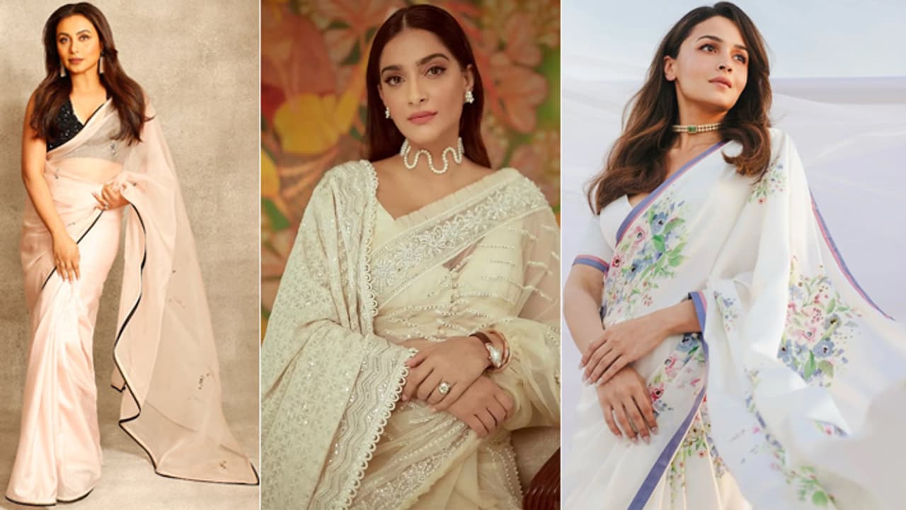 White Saree best care tips to remain shiny and new for 100 years White Saree best care tips to remain shiny and new for 100 years