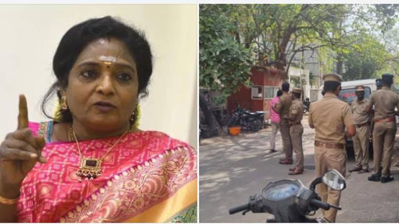 பாஜகவினருக்கு வீட்டுக்காவல்.! தமிழிசை வெளியே வராதபடி சுற்றி வளைத்த போலீஸ்