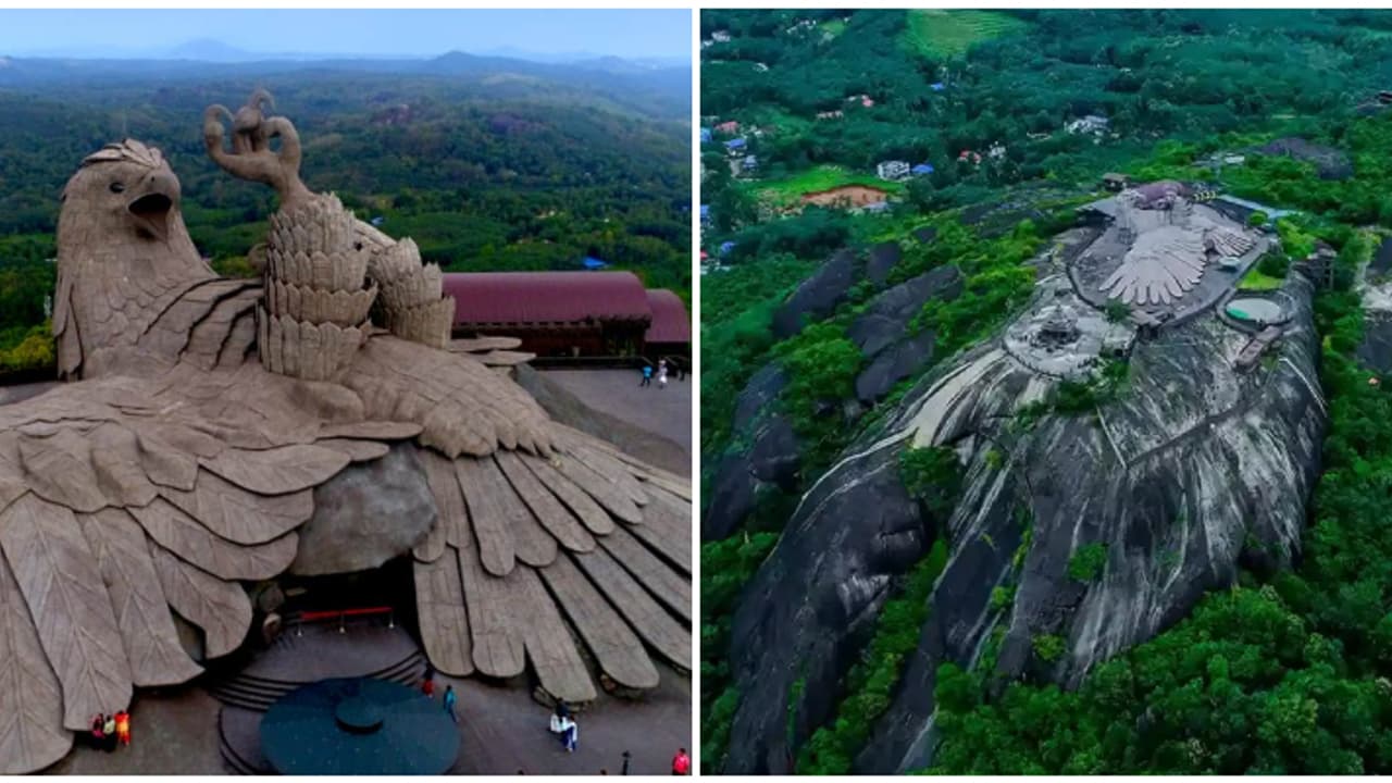സീതയെ അപഹരിച്ച രാവണനെ തടഞ്ഞ പക്ഷി, ചിറകറ്റ ജടായു വീണ പാറയെന്ന് ഐതിഹ്യം; ജടായു പാറ എന്ന അത്ഭുതം