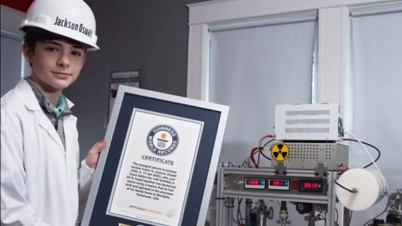 How 12 year old Jackson Oswalt built a Nuclear Reactor with his parents' support How 12 year old Jackson Oswalt built a Nuclear Reactor with his parents' support