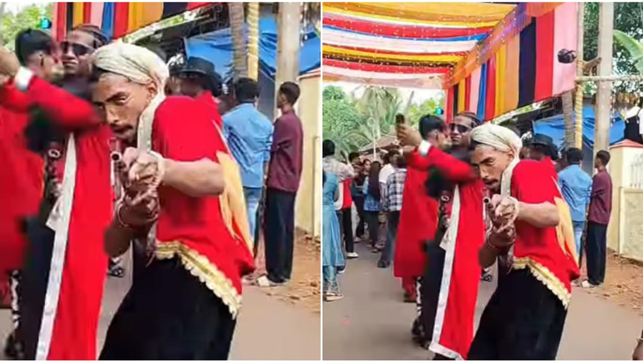 തൃത്താലയിൽ ഉത്സവ ആഘോഷത്തിനിടയിൽ എയർഗണ്ണുമായി അഭ്യാസ പ്രകടനം; യുവാവിനെതിരെ കേസെടുത്ത് പൊലീസ് തൃത്താലയിൽ ഉത്സവ ആഘോഷത്തിനിടയിൽ എയർഗണ്ണുമായി അഭ്യാസ പ്രകടനം; യുവാവിനെതിരെ കേസെടുത്ത് പൊലീസ്