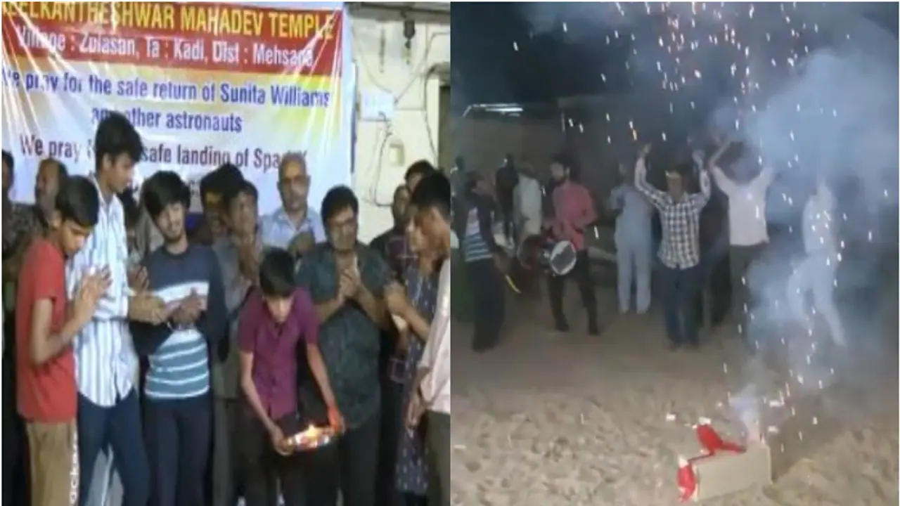 After 9 months in Space, Sunita Williams' return to Earth sparks celebrations in Gujarat [WATCH]
