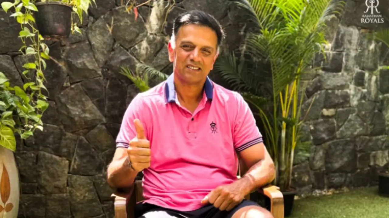 IPL 2025: RR coach Rahul Dravid spotted using electric wheelchair during team's practice session (WATCH) IPL 2025: RR coach Rahul Dravid spotted using electric wheelchair during team's practice session (WATCH)