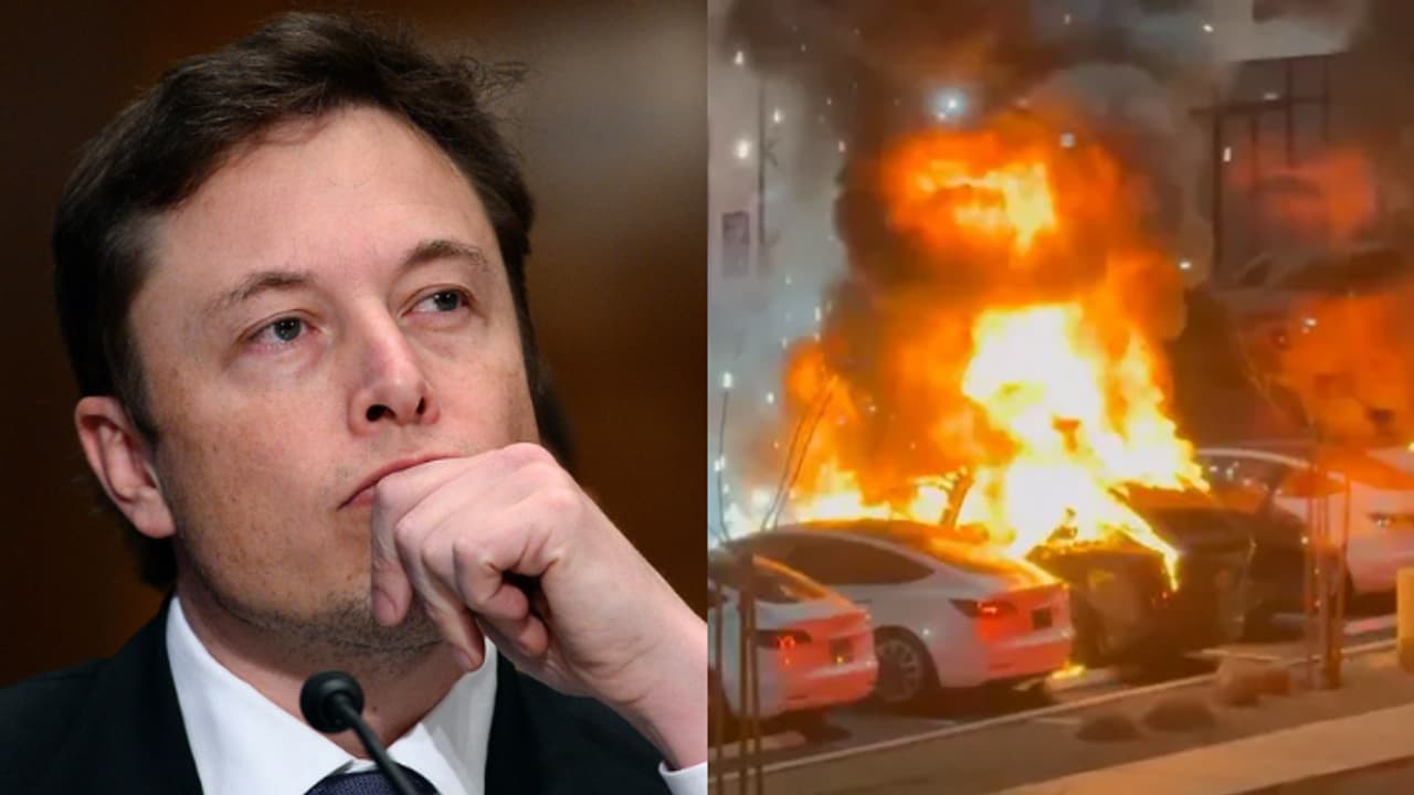 டெஸ்லா மீது தாக்குதல்: உள்நாட்டு பயங்கரவாதமா? கடுப்பான எலான் மஸ்க் டெஸ்லா மீது தாக்குதல்: உள்நாட்டு பயங்கரவாதமா? கடுப்பான எலான் மஸ்க்