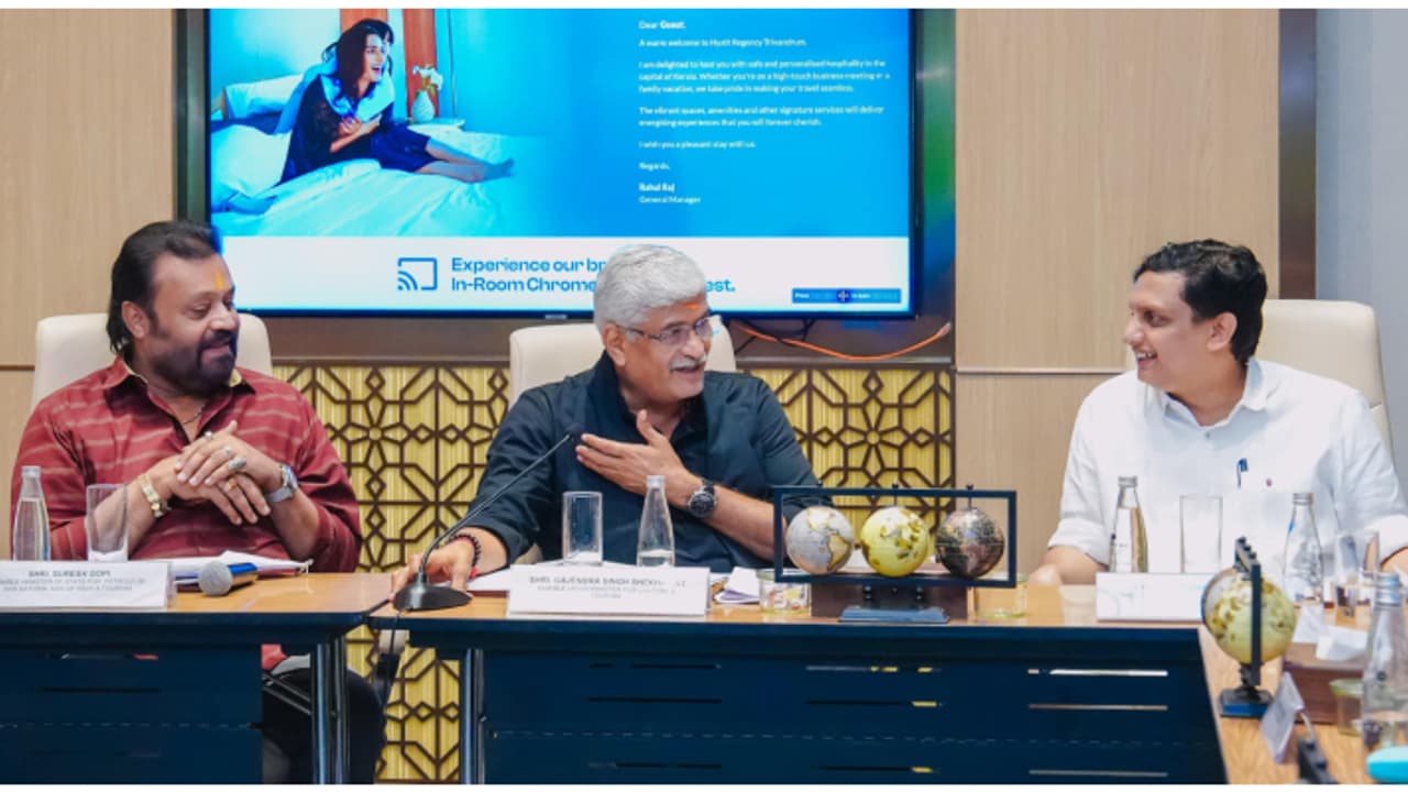 ടൂറിസം മേഖലയിലെ കേരളത്തിന്റെ പ്രവർത്തനം അഭിനന്ദനാർഹം: കേന്ദ്ര ടൂറിസം മന്ത്രി ഗജേന്ദ്ര സിംഗ് ഷെഖാവത്ത്