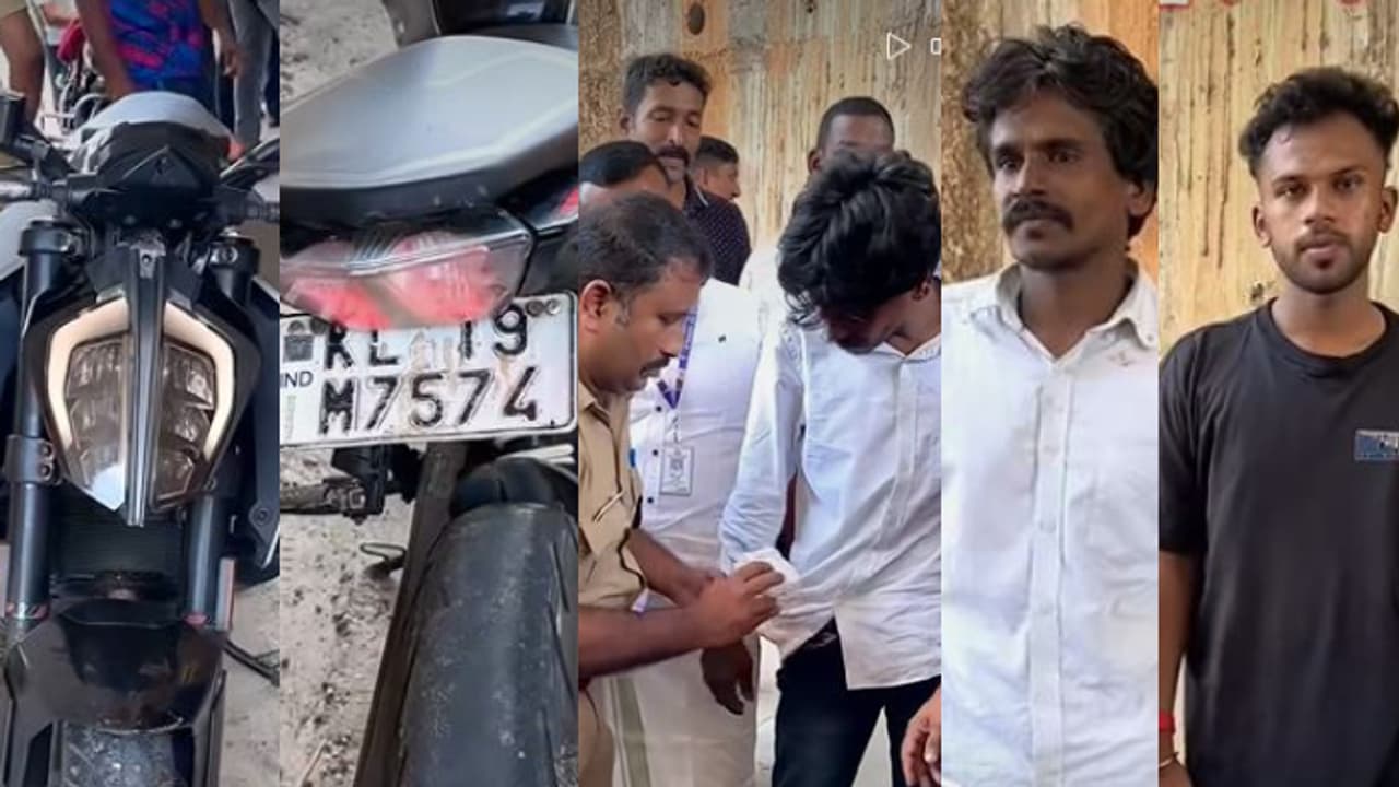 മുമ്പിൽ നമ്പർപ്ലേറ്റില്ലാത്ത ഡ്യൂക്ക് ബൈക്ക്, ഹൈവേ കട്ട് ചെയ്ത് ബൈറോഡിൽ കയറിയതും പെട്ടു; എംഡിഎംഎയുമായി പിടിയിൽ മുമ്പിൽ നമ്പർപ്ലേറ്റില്ലാത്ത ഡ്യൂക്ക് ബൈക്ക്, ഹൈവേ കട്ട് ചെയ്ത് ബൈറോഡിൽ കയറിയതും പെട്ടു; എംഡിഎംഎയുമായി പിടിയിൽ