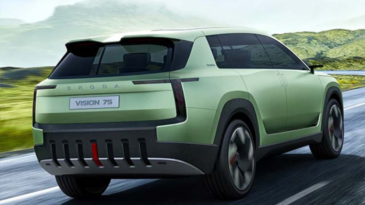 സ്കോഡ വിഷൻ 7S ഇലക്ട്രിക് എസ്യുവി; ടീസർ പുറത്തിറങ്ങി സ്കോഡ വിഷൻ 7S ഇലക്ട്രിക് എസ്യുവി; ടീസർ പുറത്തിറങ്ങി