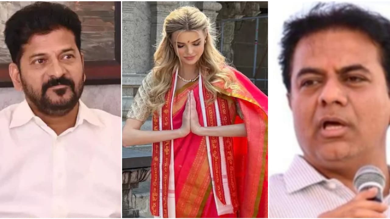 'ശമ്പളം നൽകാൻ പാടുപെടുന്നു, പക്ഷേ സൗന്ദര്യ മത്സരത്തിന് 200 കോടി'; തെലങ്കാന സർക്കാരിനെ കടന്നാക്രമിച്ച് ബിആർഎസ് 'ശമ്പളം നൽകാൻ പാടുപെടുന്നു, പക്ഷേ സൗന്ദര്യ മത്സരത്തിന് 200 കോടി'; തെലങ്കാന സർക്കാരിനെ കടന്നാക്രമിച്ച് ബിആർഎസ്