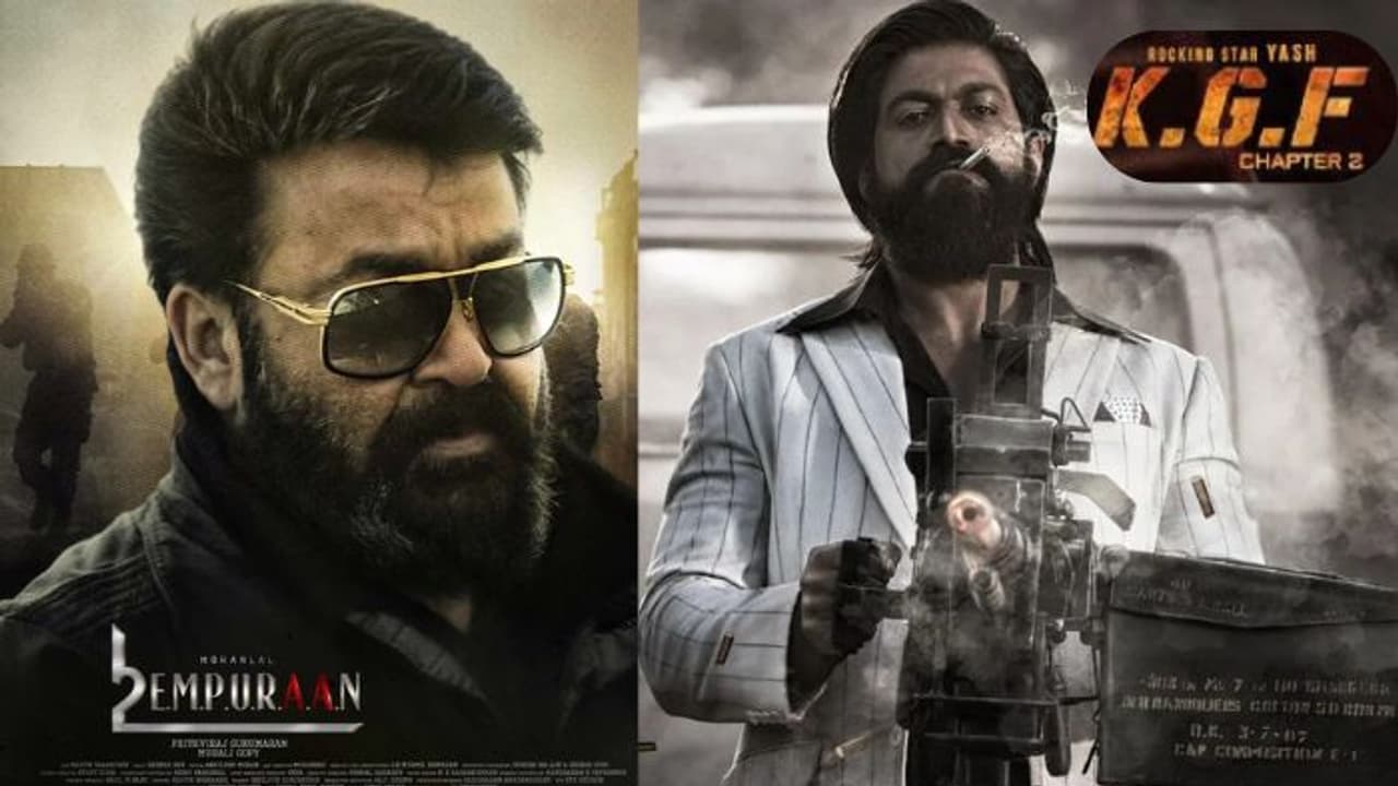 ಕೇರಳದಲ್ಲಿ ಯಶ್ ಕೆಜಿಎಫ್ 2 ನಿರ್ಮಿಸಿದ ದಾಖಲೆ ಮುರಿಯಲು ಮೋಹನ್‌ಲಾಲ್ ಎಂಪೂರನ್ ಶತಪ್ರಯತ್ನ!