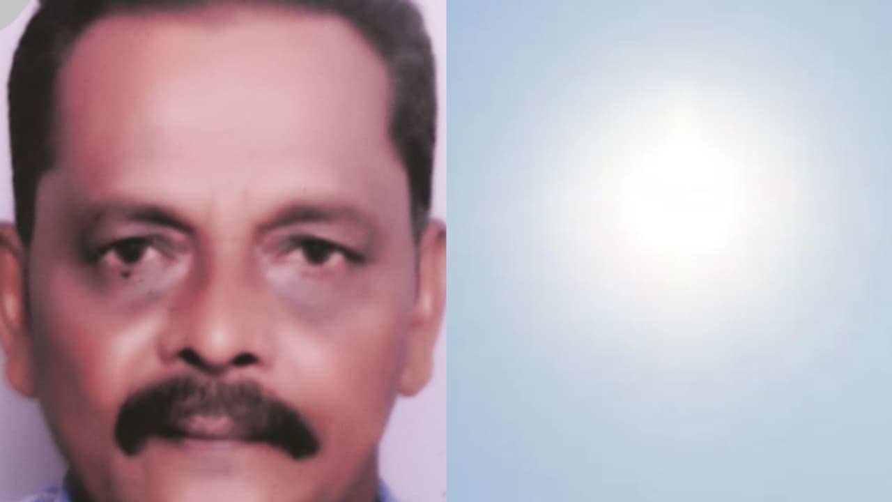 കൃഷി നോക്കാനായി രാവിലെ വീടുവിട്ടിറങ്ങി, രാത്രിയായിട്ടും തിരിച്ചെത്തിയില്ല; സൂര്യാഘാതമേറ്റ് കർഷകൻ മരിച്ച നിലയിൽ കൃഷി നോക്കാനായി രാവിലെ വീടുവിട്ടിറങ്ങി, രാത്രിയായിട്ടും തിരിച്ചെത്തിയില്ല; സൂര്യാഘാതമേറ്റ് കർഷകൻ മരിച്ച നിലയിൽ