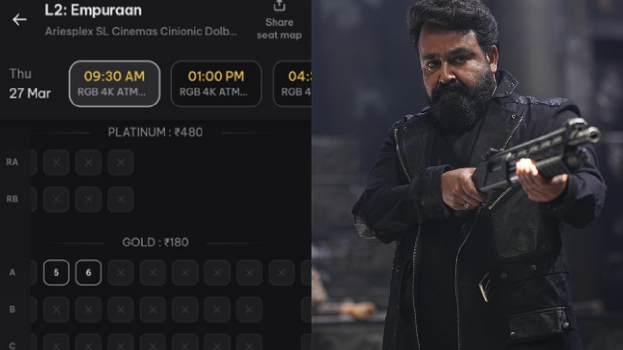 സംഭവിക്കുന്നത് അത്ഭുതം, എമ്പുരാൻ ബുക്കിംഗ് തുടങ്ങിയുടൻ ടിക്കറ്റുകള്‍ ചൂടപ്പംപോലെ വിറ്റഴിയുന്നു