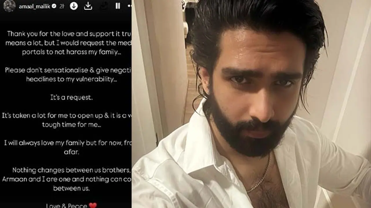 Amaal Malik DELETES Instagram post on 'depression', Shares another post saying, 'Don't harass them' Amaal Malik DELETES Instagram post on 'depression', Shares another post saying, 'Don't harass them'