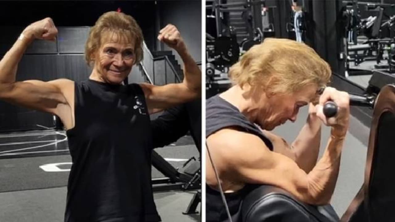 മുത്തശ്ശി വേറെ ലെവൽ; പ്രായമെത്രയായാൽ എന്താ? ഫിറ്റ്നെസ്സിൽ നോ കോംപ്രമൈസ്, വയസ് ഊഹിക്കാനാവില്ല മുത്തശ്ശി വേറെ ലെവൽ; പ്രായമെത്രയായാൽ എന്താ? ഫിറ്റ്നെസ്സിൽ നോ കോംപ്രമൈസ്, വയസ് ഊഹിക്കാനാവില്ല