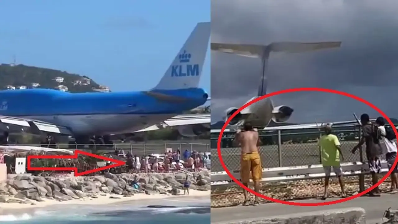 ವಿಮಾನ ಟೇಕಾಫ್ ಆಗುವಾಗ ಹಿಂದೆ ಏಕೆ ನಿಂತುಕೊಳ್ಳಬಾರದು? ವಿಡಿಯೋ ನೋಡಿ