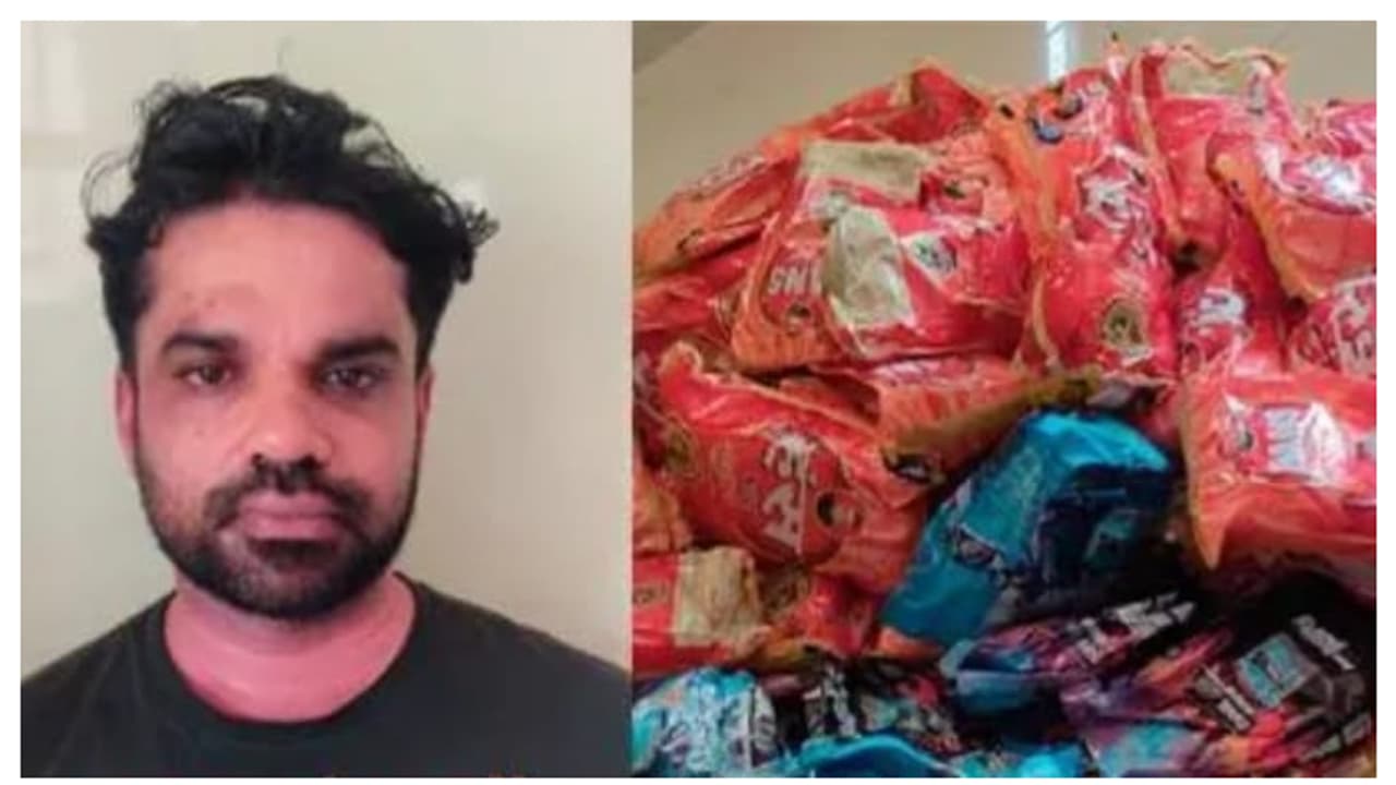 വാടക വീട് കേന്ദ്രീകരിച്ച് നിരോധിത പുകയില ഉൽപ്പന്നങ്ങള് വിറ്റ യുവാവ് പിടിയില് വാടക വീട് കേന്ദ്രീകരിച്ച് നിരോധിത പുകയില ഉൽപ്പന്നങ്ങള് വിറ്റ യുവാവ് പിടിയില്