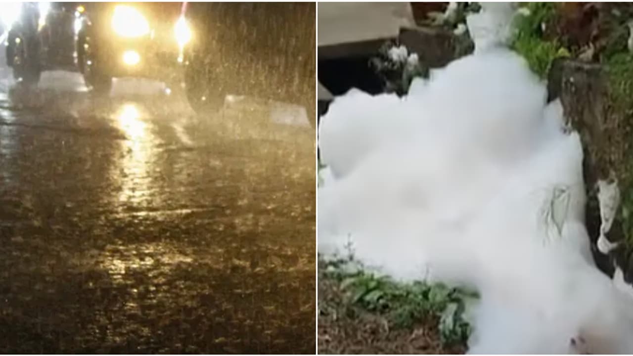 കൊടുംചൂടിൽ കേരളത്തിന് ആശ്വാസമായെത്തിയ വേനൽ മഴയിൽ തൃശൂരിൽ പെയ്തത് 'പതമഴ', കാരണം വ്യക്തമാക്കി വിദഗ്ധർ Foam rain 