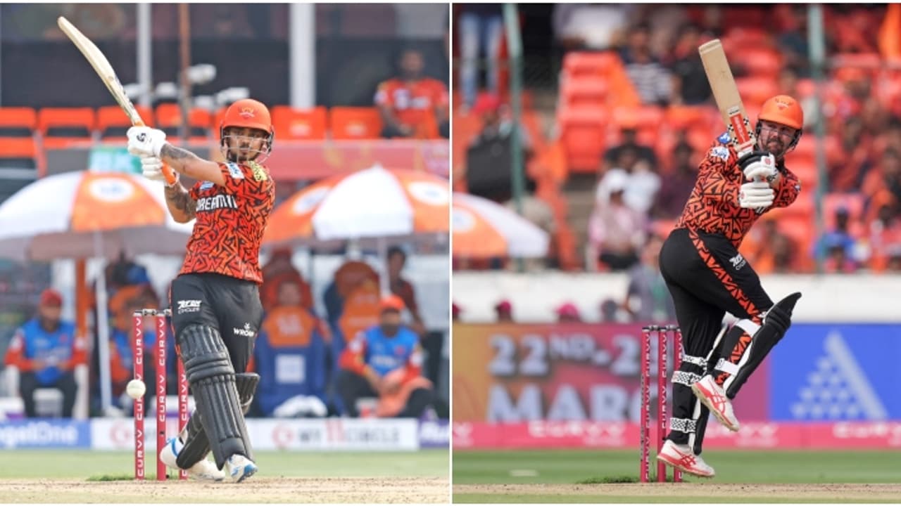 ഒരു മാറ്റവുമില്ല, രാജസ്ഥാനെ പഞ്ഞിക്കിട്ട് ഹൈദരാബാദ്; ഇഷാൻ കിഷന് സെഞ്ച്വറി, വിജയലക്ഷ്യം 287 റൺസ് 