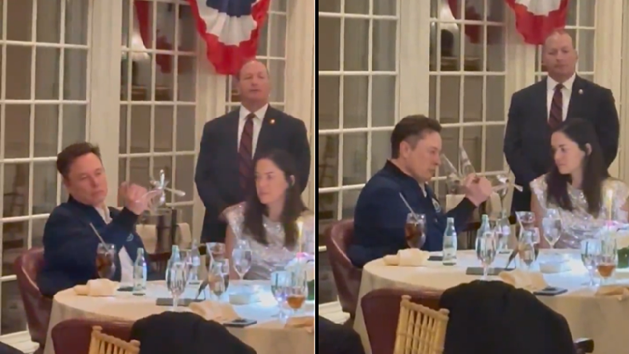 ಎಲಾನ್ ಮಸ್ಕ್ ಏಲಿಯನ್ ಅನ್ನೋದಕ್ಕೆ ಇಲ್ಲಿದೆ ಸಾಕ್ಷಿ, ಟ್ರಂಪ್ ಡಿನ್ನರ್ ಪಾರ್ಟಿ ವಿಡಿಯೋ ಸಂಚಲನ