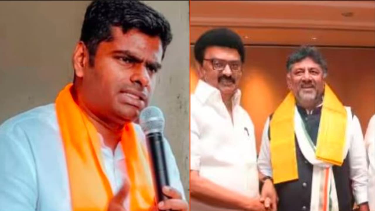 ಲೋಕಸಭಾ ಕ್ಷೇತ್ರಗಳ ಮರುವಿಂಗಡಣೆ ವಿಚಾರ: ಮತ್ತೆ ಅಣ್ಣಾಮಲೈ ಮೇಲೆ ಡಿಕೆಶಿ ವಾಕ್ ಪ್ರಹಾರ ಲೋಕಸಭಾ ಕ್ಷೇತ್ರಗಳ ಮರುವಿಂಗಡಣೆ ವಿಚಾರ: ಮತ್ತೆ ಅಣ್ಣಾಮಲೈ ಮೇಲೆ ಡಿಕೆಶಿ ವಾಕ್ ಪ್ರಹಾರ