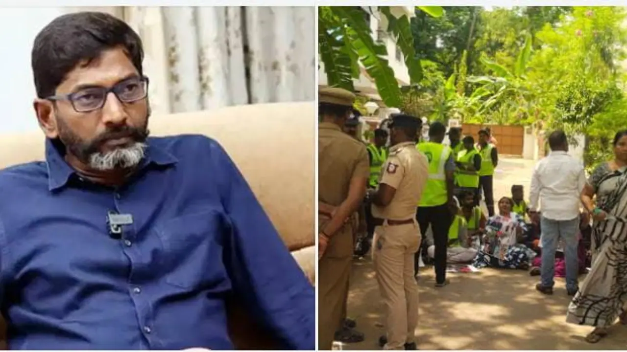 வீட்டை சுற்றி வளைத்து தாக்குறாங்க.! அலறி துடிக்கும் சவுக்கு சங்கர் நடந்தது என்ன.?