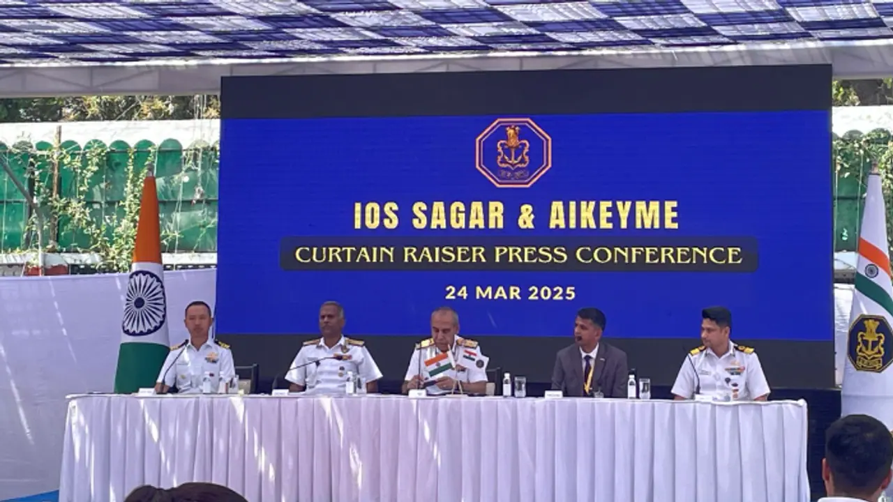 Indian Navy to conduct maiden naval exercise ‘Aikeyme’ with 10 African nations; IOS Sagar sets sail from April