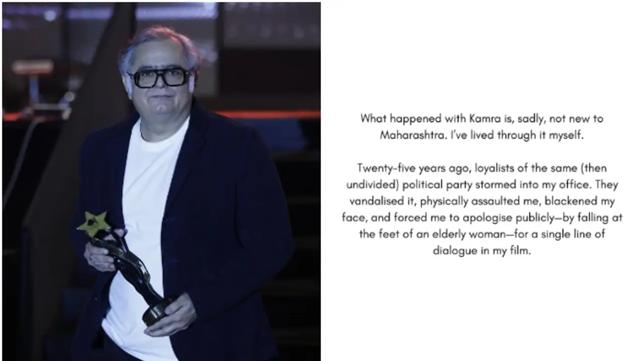 'Is not new to Maharashtra.....', Hansal Mehta recalls his own ordeal with mob justice in Maharashtra