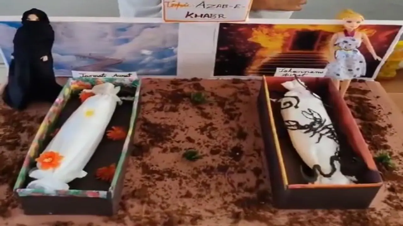 Karnataka SHOCKER! Schoolgirl claims 'purdah leads to heaven' in science project, WATCH viral video