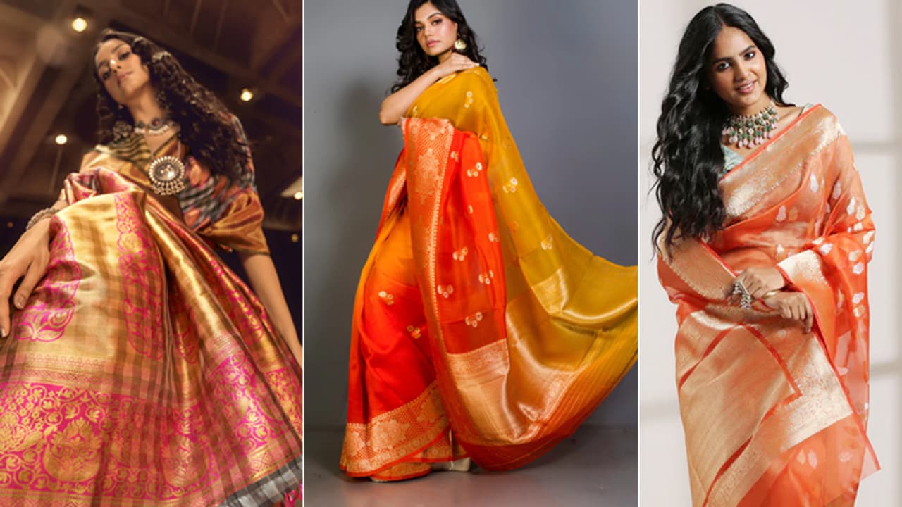 powerloom Banarasi and handloom Banarasi powerloom Banarasi and handloom Banarasi