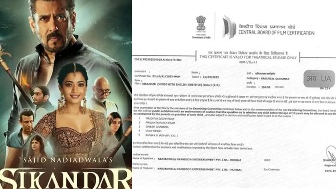 CBFC’s suggested changes for Salman Khan’s Sikandar: All you need to know