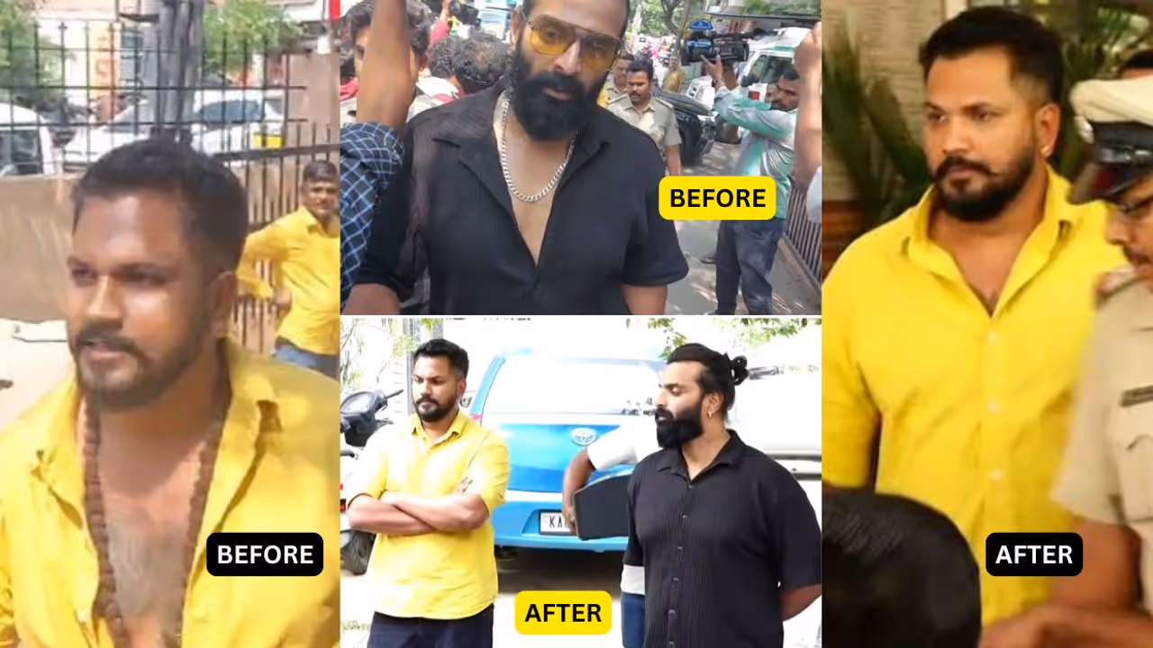 'ಏಯ್ ಮೊದಲು ಶರ್ಟ್ ಬಟನ್ ಹಾಕೋ, ತಗಡು ಮಚ್ಚನ್ನು ಎಲ್ಲಿ ಇಟ್ಟಿದ್ಯಾ ಹೇಳು..' ಪೊಲೀಸ್ ಗ್ರಿಲ್ಗೆ ಬೆವರಿದ ರಜತ್, ವಿನಯ್! 'ಏಯ್ ಮೊದಲು ಶರ್ಟ್ ಬಟನ್ ಹಾಕೋ, ತಗಡು ಮಚ್ಚನ್ನು ಎಲ್ಲಿ ಇಟ್ಟಿದ್ಯಾ ಹೇಳು..' ಪೊಲೀಸ್ ಗ್ರಿಲ್ಗೆ ಬೆವರಿದ ರಜತ್, ವಿನಯ್!