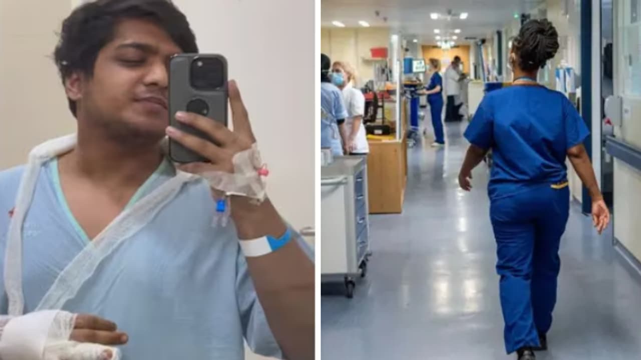 ബ്രിട്ടനില് ശസ്ത്രക്രിയ വൈകി, കൈക്ക് ഗുരുതരമായി പരിക്കേറ്റ യുവാവ് ചികിത്സക്കായി ഇന്ത്യയിലേക്ക് മടങ്ങി ബ്രിട്ടനില് ശസ്ത്രക്രിയ വൈകി, കൈക്ക് ഗുരുതരമായി പരിക്കേറ്റ യുവാവ് ചികിത്സക്കായി ഇന്ത്യയിലേക്ക് മടങ്ങി