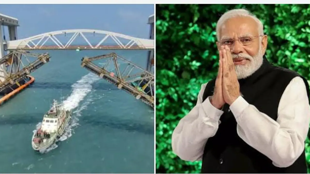 PM Modi to inaugurate India's first vertical-lift Pamban Bridge in Tamil Nadu on Ram Navami