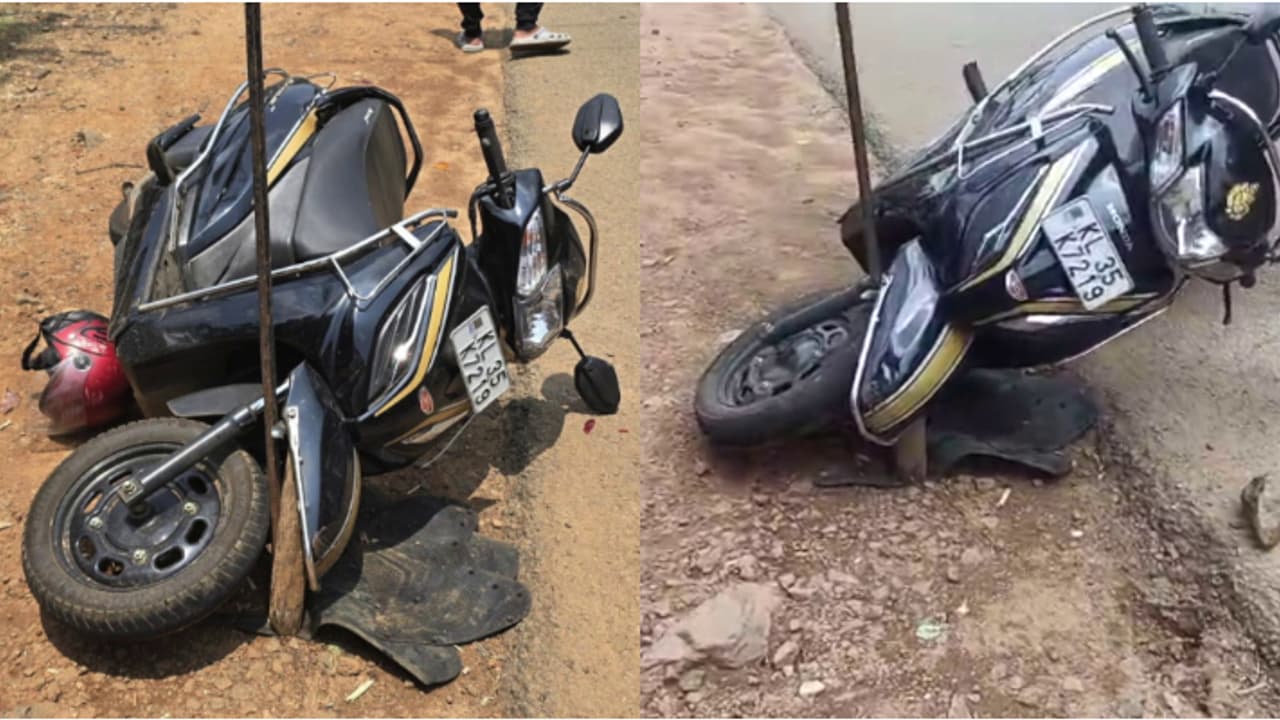 പാലാ തൊടുപുഴ റോഡിൽ ബസും സ്കൂട്ടറും കൂട്ടിയിടിച്ചുണ്ടായ അപകടത്തിൽ യുവാവ് മരിച്ചു; ഒരാൾക്ക് പരിക്ക് പാലാ തൊടുപുഴ റോഡിൽ ബസും സ്കൂട്ടറും കൂട്ടിയിടിച്ചുണ്ടായ അപകടത്തിൽ യുവാവ് മരിച്ചു; ഒരാൾക്ക് പരിക്ക്