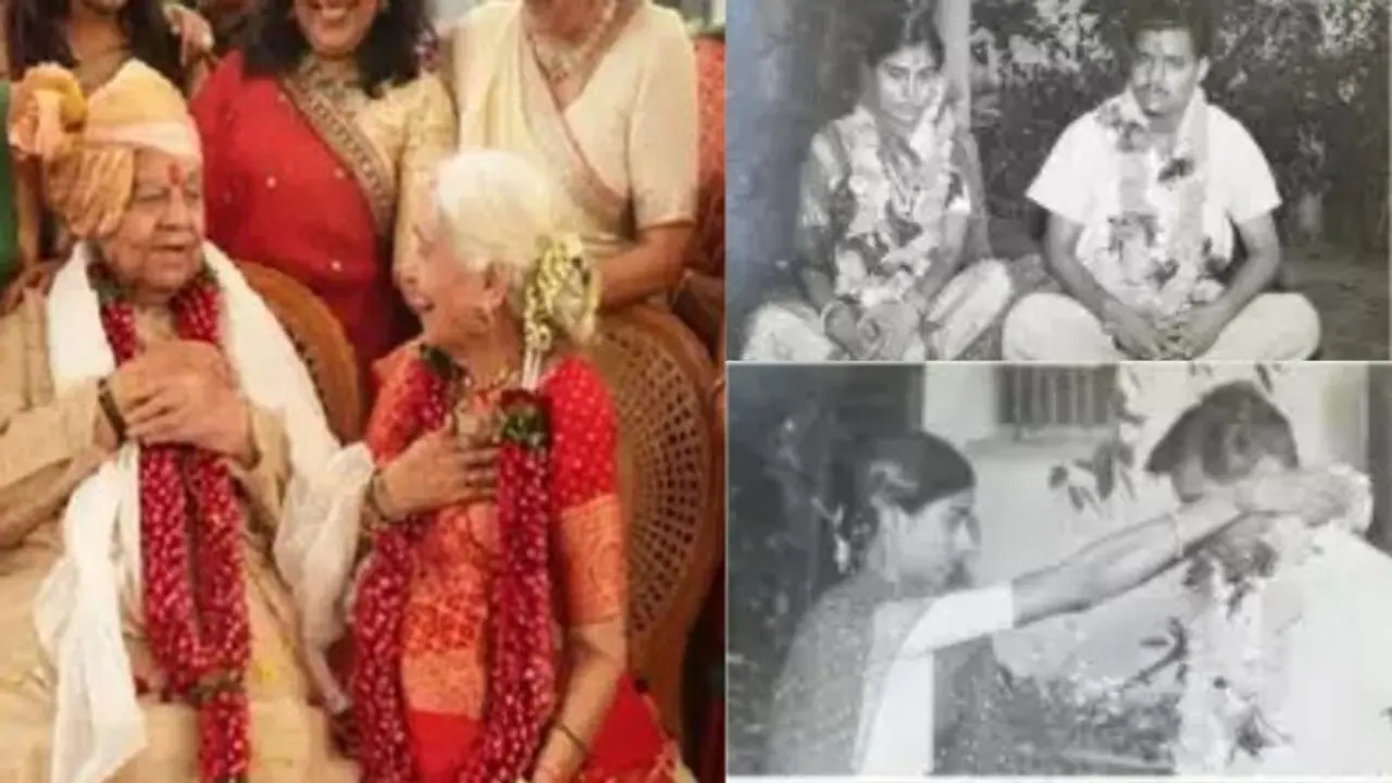 64 ವರ್ಷಗಳ ಹಿಂದೆ ಮನೆಯಿಂದ ಓಡಿ ಹೋಗಿದ್ದ ಜೋಡಿಗೆ 80ರ ಹರೆಯದಲ್ಲಿ ಮದುವೆ ಭಾಗ್ಯ