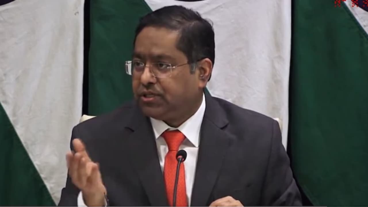 'ഇന്ത്യക്കെതിരെ അജണ്ട വെച്ച് പ്രവർത്തനം'; അമേരിക്കൻ മതസ്വാതന്ത്ര്യ കമ്മീഷനെതിരെ വിദേശകാര്യ മന്ത്രാലയം 'ഇന്ത്യക്കെതിരെ അജണ്ട വെച്ച് പ്രവർത്തനം'; അമേരിക്കൻ മതസ്വാതന്ത്ര്യ കമ്മീഷനെതിരെ വിദേശകാര്യ മന്ത്രാലയം