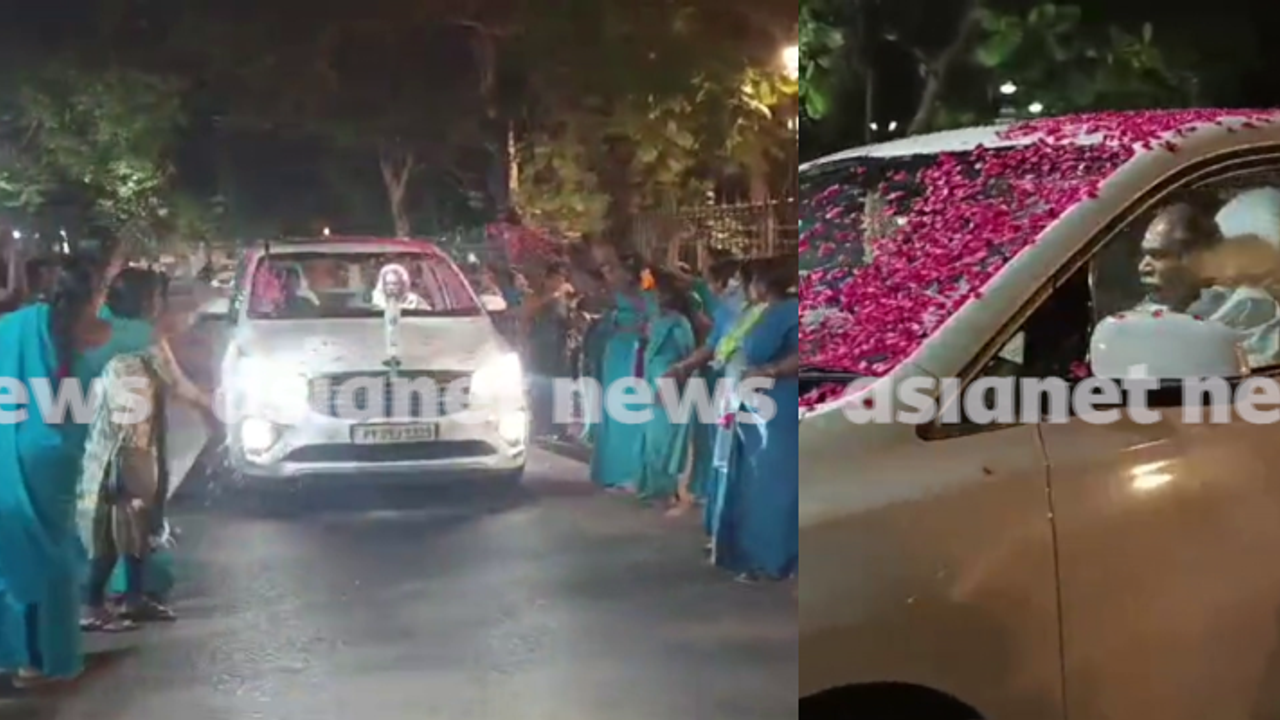 ആശ വർക്കർമാരുടെ ഓണറേറിയം കുത്തനെ കൂട്ടി പുതുച്ചേരിയിലെ എൻഡിഎ സർക്കാർ; മുഖ്യമന്ത്രിക്ക് പുഷ്പവൃഷ്ടി ആശ വർക്കർമാരുടെ ഓണറേറിയം കുത്തനെ കൂട്ടി പുതുച്ചേരിയിലെ എൻഡിഎ സർക്കാർ; മുഖ്യമന്ത്രിക്ക് പുഷ്പവൃഷ്ടി